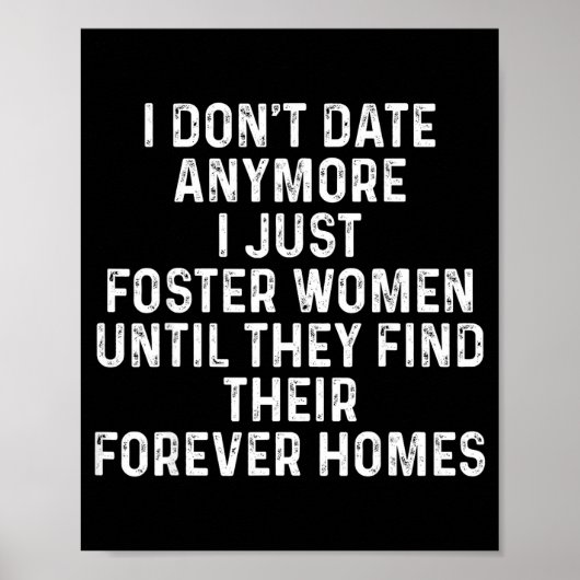 I Don't Date Anymore I Just Foster Women  ポスター (正面)