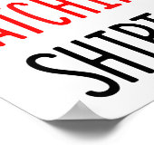 I Don't Do Matching Hearts Valentines Day Couples  ポスター (角)