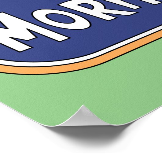 I don't do Mornings    ポスター (角)