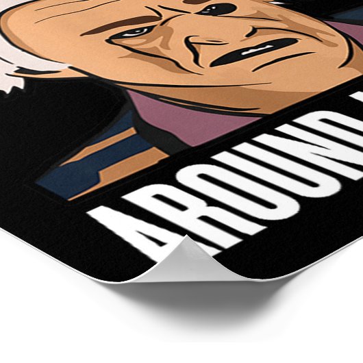 I Don't Even Want To Be Around Anymore  ポスター (角)