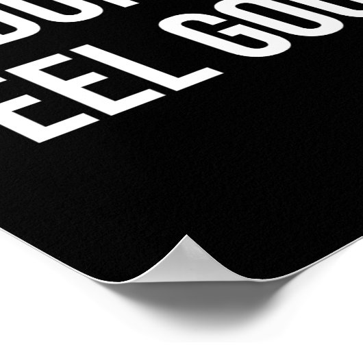 I Don't Feel Good  ポスター (角)