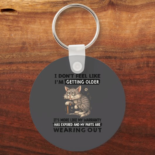 I Don't Feel Like I'm Getting Older It's More Like キーホルダー (正面)