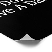 I Don't Give A -  ポスター (角)