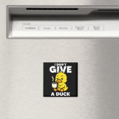 I Don't Give A Duck Lover Funny Duck Owner Rude I  マグネット (インサイチュ (食洗機))