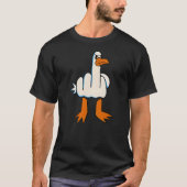 I Don't Give A Duck Middle Finger Funny Offensive Tシャツ (正面)