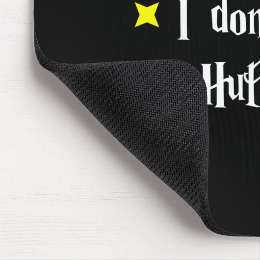 I Don't Give A Hufflefor マウスパッド (コーナー)