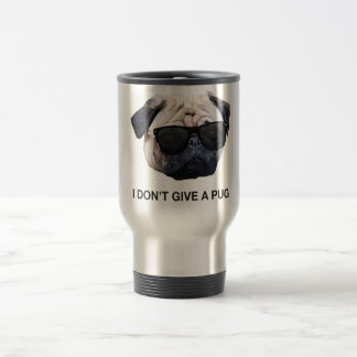 I Don't Give a Pug トラベルマグ