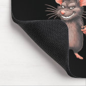 I Dont Give A Rats Mouse Donkey Funny Sarcastic An マウスパッド (コーナー)