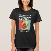 I don't have a problem with bagpipes bagpipes tシャツ (正面)