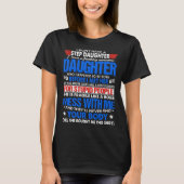 I Dont Have A Step Daughter But I Have Awesome Dau Tシャツ (正面)