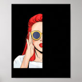 I Don't Have An Attitude Problem I Just Have A Red ポスター (正面)