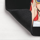 I Don't Have An Attitude Problem I Just Have A Red マウスパッド (コーナー)