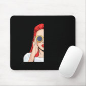 I Don't Have An Attitude Problem I Just Have A Red マウスパッド (マウス)