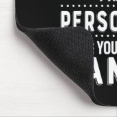 I Don't Have Attitude I've Got A Ity You Cant Hand マウスパッド (コーナー)