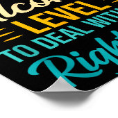 I Don't Have The Blood Alcohol Level To With You  ポスター (角)