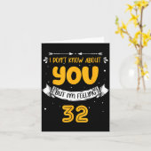 I Don't Know About You But I'm Feeling 32 - 32nd B カード (黄色い花)