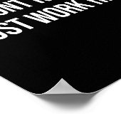 I Don't Know I Just Work Here  ポスター (角)