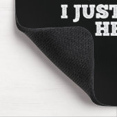 I Don't Know I Just Work Here Funny Adult Sarcasti マウスパッド (コーナー)