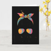 I Don't Know I Just Work Here Funny Sarcasm Quotes カード (黄色い花)