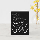 I Don't Know Idk  カード (黄色い花)