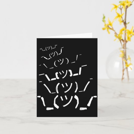 I Don't Know Idk  カード (黄色い花)