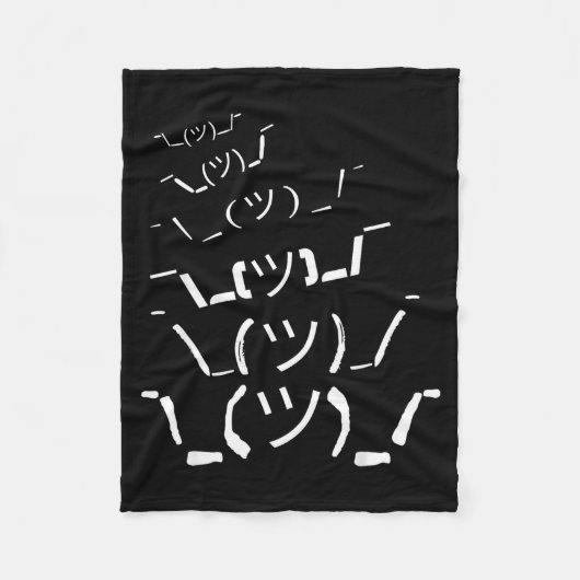 I Don't Know Idk  フリースブランケット (正面)