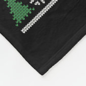 I Don't Know, Margo! Ugly Sweater Christmas Meme  フリースブランケット (角)