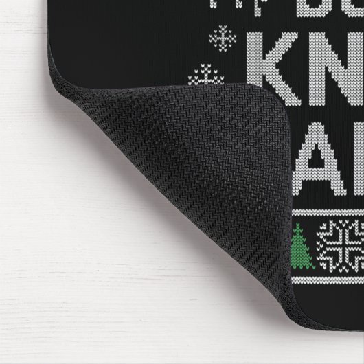 I Don't Know, Margo! Ugly Sweater Christmas Meme  マウスパッド (コーナー)