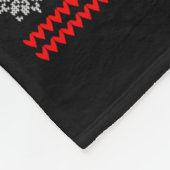 I Don't Know-margo Ugly Sweater Funny Christmas Fo フリースブランケット (角)