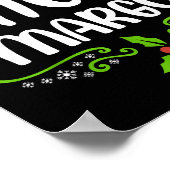 I Don't Know-margo Ugly Sweater Funny Christmas Fo ポスター (角)