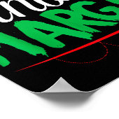 I Don't Know-margo Ugly Sweater Funny Christmas Fo ポスター (角)