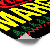 I Don't Know-margo Ugly Sweater Funny Christmas Fo ポスター (角)