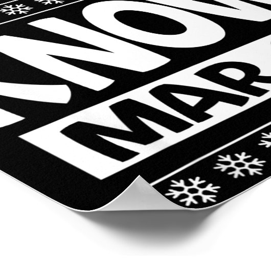 I Don't Know-margo Ugly Sweater Funny Christmas Fo ポスター (角)