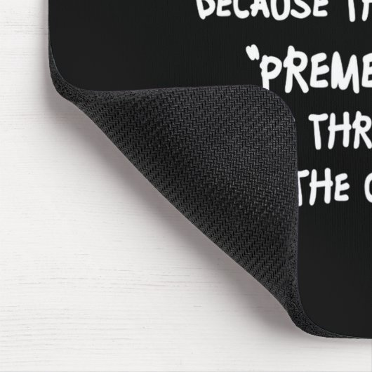 I Don't Like Making Plans Funny Saying Sarcastic  マウスパッド (コーナー)