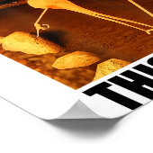 I Don't Like This Rock Funny Marcus The Worm Meme  ポスター (角)