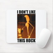 I Don't Like This Rock Funny Marcus The Worm Meme  マウスパッド (マウス)