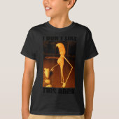 I Don't Like This Rock Funny Marcus The Worm Meme  Tシャツ (正面)