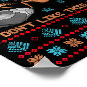 I Don't Like This Rock Marcus The Worm Ugly Sweate ポスター (角)