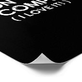 I Don't Like To Complain I Love It Funny Sarcastic ポスター (角)