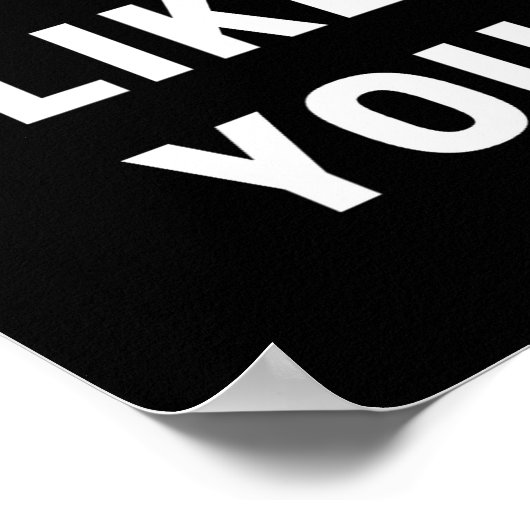 I Don't Like You - I'm Difficult  ポスター (角)