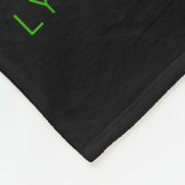 I Don't Look Sick - Lyme Disease Awareness フリースブランケット (角)