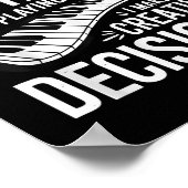 I Don't Make Mistakes Ano Player Keyboard  ポスター (角)