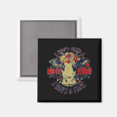 I Don't Need A Mood Ring I Have A Face Funny Cow H マグネット (正面/裏面)