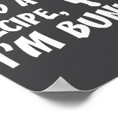 I Don't Need A Recipe I'm Bunic Romanian Grandfath ポスター (角)