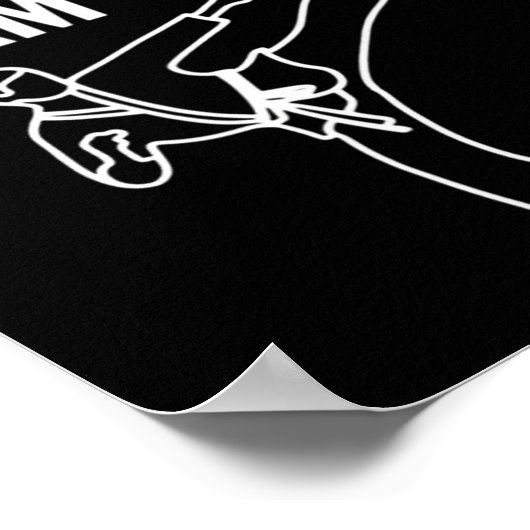 I Don't Need A Weapon I Am One - Funny Karate 1 ポスター (角)