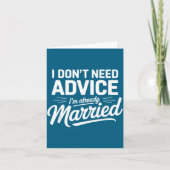 I Don't Need Advice I'm Already Married Relationsh カード (正面)