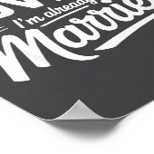 I Don't Need Advice I'm Already Married Relationsh ポスター (角)