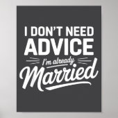 I Don't Need Advice I'm Already Married Relationsh ポスター (正面)