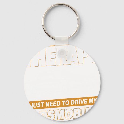 I DON'T NEED THERAPY 1987 Oldsmobile Cutlass Supre キーホルダー (正面)