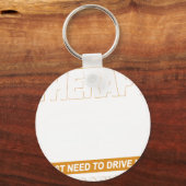 I DON'T NEED THERAPY chev corvette キーホルダー (正面)